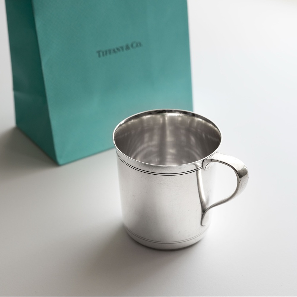 Tiffany & Co 925 Sterling Silver Baby Cup - 23059